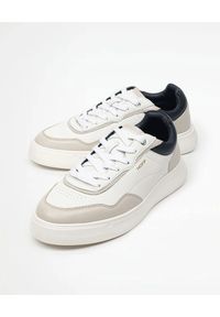 HOFF - Białe sneakersy Thames. Okazja: na co dzień. Kolor: biały. Materiał: guma, materiał. Wzór: nadruk #2