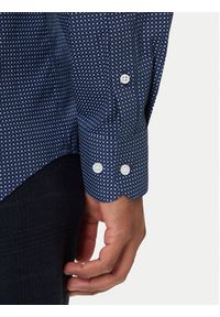 TOMMY HILFIGER - Tommy Hilfiger Koszula MW0MW40523 Granatowy Slim Fit. Kolor: niebieski. Materiał: bawełna #4