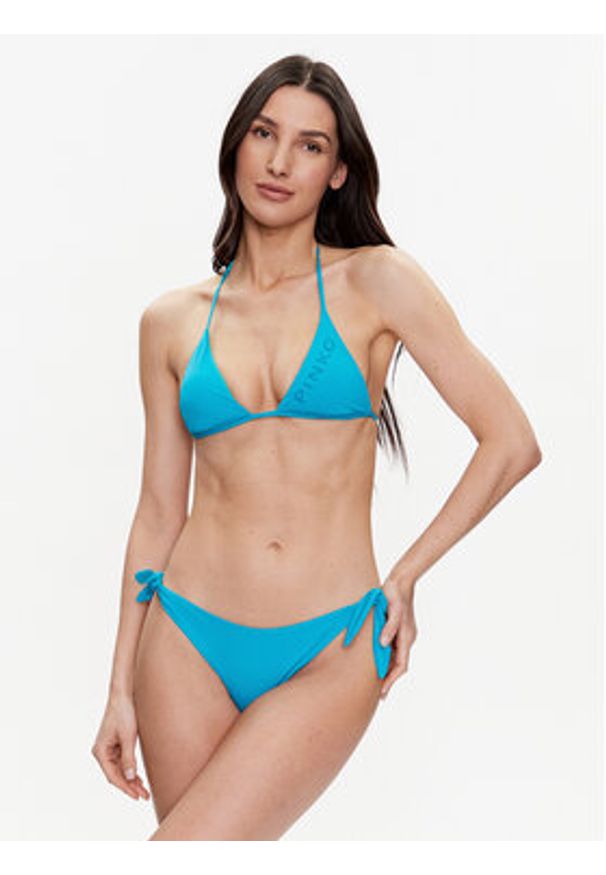 Pinko Góra od bikini Bagnanti 101038 A0S4 Niebieski. Kolor: niebieski. Materiał: syntetyk