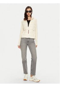 TOMMY HILFIGER - Tommy Hilfiger Kurtka puchowa WW0WW43771 Beżowy Regular Fit. Kolor: beżowy. Materiał: syntetyk #3