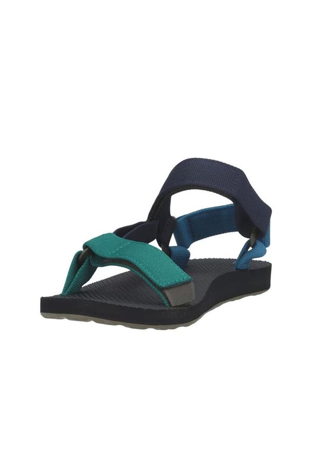 Buty do chodzenia męskie Teva Original Universal. Zapięcie: rzepy. Kolor: wielokolorowy, niebieski. Materiał: guma, materiał, tkanina, syntetyk. Sport: turystyka piesza