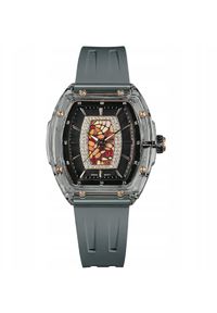 NoName - Zegarek damski Tsar Bomba TB8219L-06 CYRKONIE szary. Kolor: szary #1