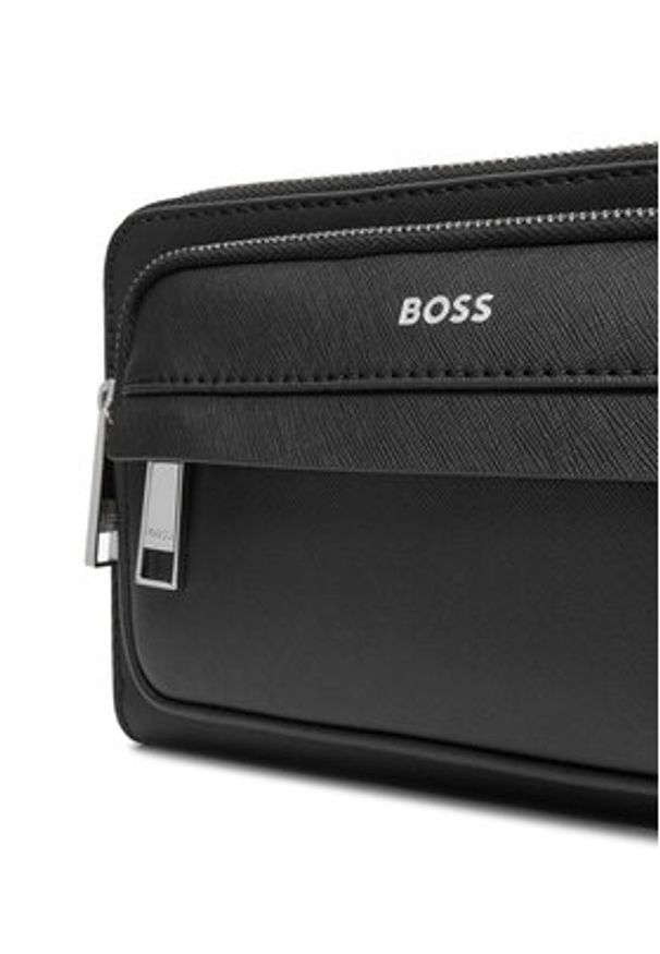 BOSS Nerka 50530098 Czarny. Kolor: czarny. Materiał: skóra