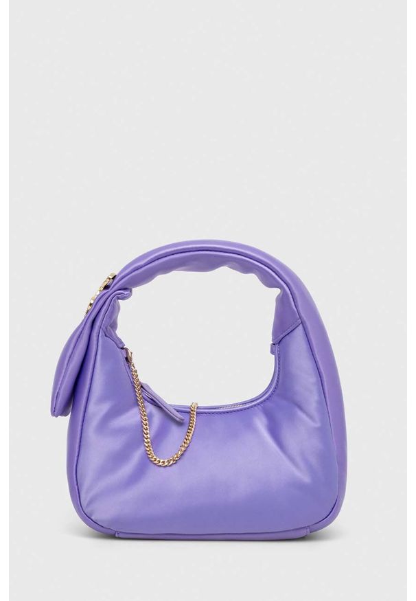Pinko torebka kolor fioletowy. Kolor: fioletowy