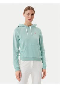 Polo Ralph Lauren Bluza 211935583003 Zielony Regular Fit. Typ kołnierza: polo. Kolor: zielony. Materiał: bawełna