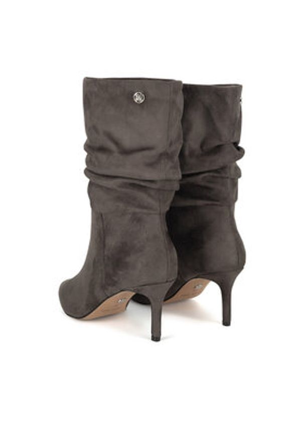 Nine West Botki CEO-SAMIRA-01 Szary. Kolor: szary. Materiał: materiał