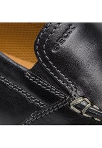 Geox Mokasyny U Moner V U1144V 00039 C9999 Czarny. Kolor: czarny. Materiał: skóra #5