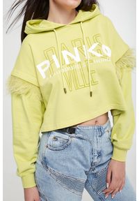 Pinko - Bluza damska z piórami Avigliana PINKO #5