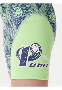 Puma Kolarki Lace Em Up 630452 Zielony Slim Fit. Kolor: zielony. Materiał: syntetyk