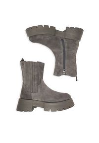 G-Star RAW - G-Star Raw Botki CEO-WI16-525-01 Szary. Kolor: szary. Materiał: zamsz, skóra #6