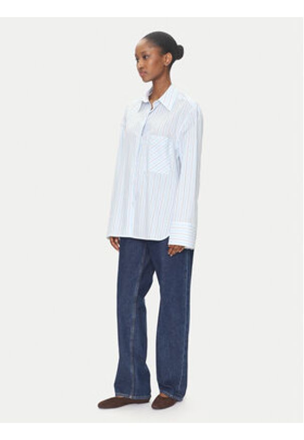 Day Birger et Mikkelsen - DAY BIRGER ÉT MIKKELSEN Koszula Mac DAY65243540 Błękitny Oversize. Kolor: niebieski. Materiał: bawełna