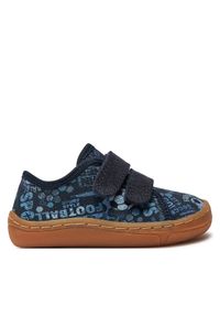 Froddo Sneakersy Barefoot Canvas G1700379-9 M Niebieski. Kolor: niebieski #1