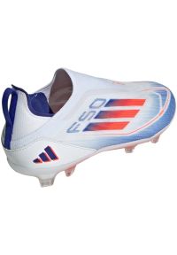 Adidas - Buty piłkarskie adidas F50 Pro Ll Fg IF1357 białe. Kolor: biały. Materiał: materiał. Szerokość cholewki: normalna. Sport: piłka nożna #3