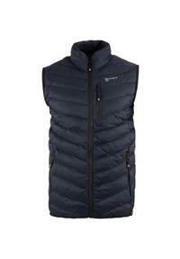 MEN'S HEALTH - Męska pikowana kamizelka zimowa McKees Valley Blue M. Kolor: niebieski. Materiał: puch. Sezon: zima. Styl: elegancki #1