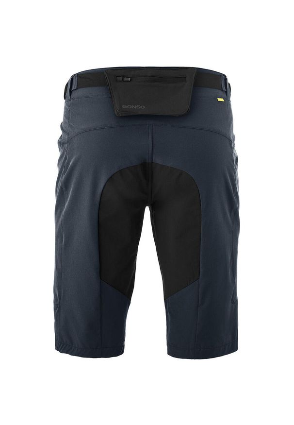 GONSO - Krótkie spodenki z saszetką na biodra Gonso. Kolor: niebieski. Długość: krótkie. Sport: kolarstwo