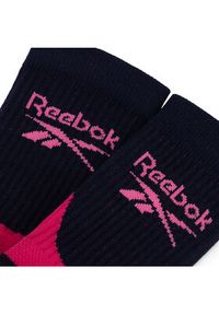 Reebok Skarpety długie R0454-SS24 (1-pack) Różowy. Kolor: różowy. Materiał: syntetyk