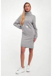 Joseph Ribkoff - Sukienka swetrowa z golfem JOSEPH RIBKOFF. Typ kołnierza: golf #1