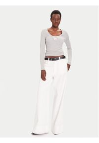 Calvin Klein Jeans Bluzka LV047D218G Szary Slim Fit. Kolor: szary. Materiał: bawełna #3
