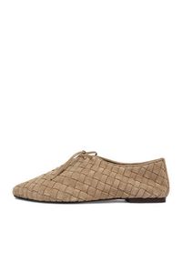 Gino Rossi - GINO ROSSI Półbuty EO-26SS02 Brązowy. Kolor: brązowy. Materiał: zamsz, skóra #4