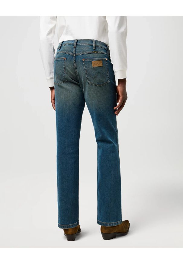 Wrangler - MESKIE SPODNIE WRANGLER WRANCHER FADED 112373030