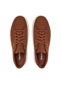Timberland Sneakersy Maple Grove Low Lace TB0A6A2DEM71 Brązowy. Kolor: brązowy. Materiał: nubuk, skóra #5