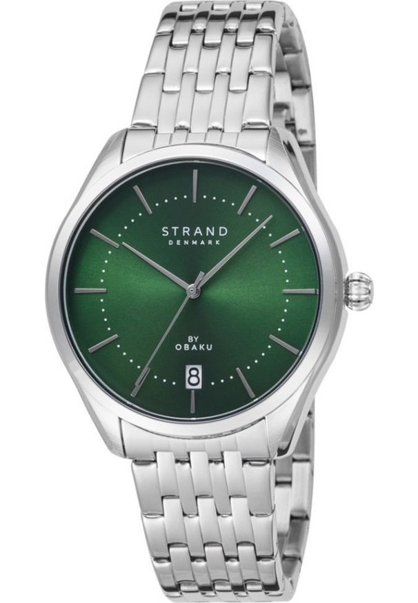 Zegarek Strand Zegarek męski Strand S741GDCESC srebrny. Kolor: srebrny