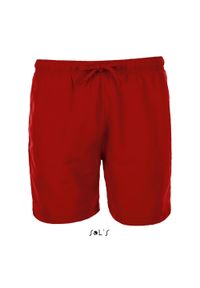 SOL'S - Szorty Sol's Sandy. Kolor: czerwony. Długość: krótkie. Sezon: lato #1