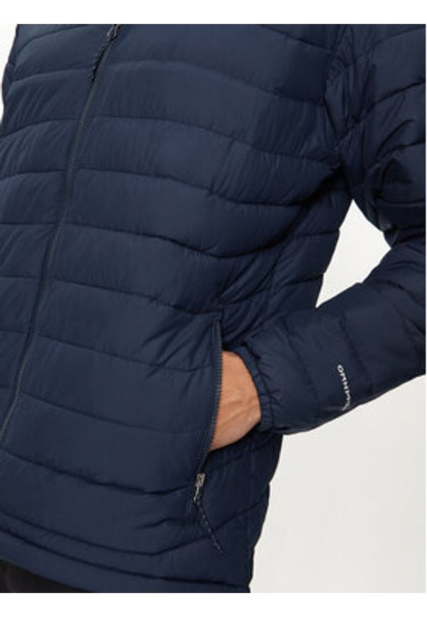 columbia - Columbia Kurtka przejściowa Powder Lite™ II 2086964 Granatowy Regular Fit. Kolor: niebieski. Materiał: syntetyk