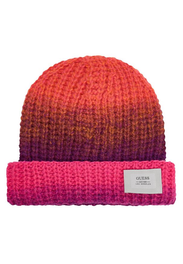Czapka Guess. Wzór: kolorowy