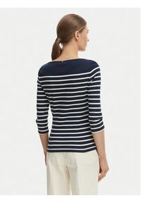 TOMMY HILFIGER - Tommy Hilfiger Bluzka New Cody WW0WW40589 Granatowy Slim Fit. Kolor: niebieski. Materiał: bawełna #5