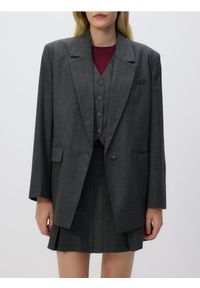 Reserved - Marynarka z wiskozą - wielobarwny. Materiał: wiskoza