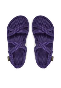 Bohonomad Sandały Tahiti TAH.0040.WRS Fioletowy. Kolor: fioletowy. Materiał: materiał #5