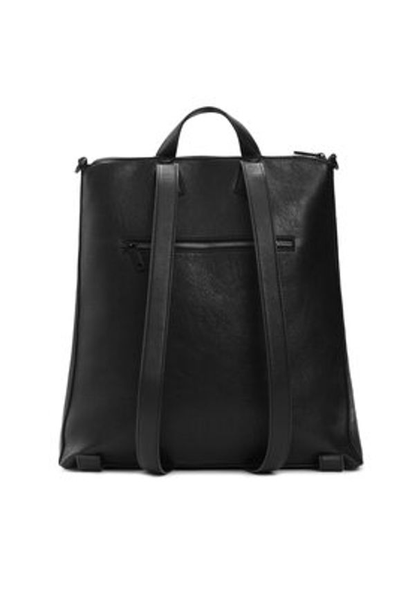 Desigual Plecak 26SAKP07 Czarny. Kolor: czarny. Materiał: skóra