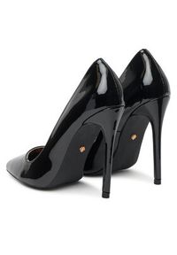 DeeZee Szpilki HT92831-202BA Czarny. Kolor: czarny. Materiał: syntetyk, materiał. Obcas: na szpilce