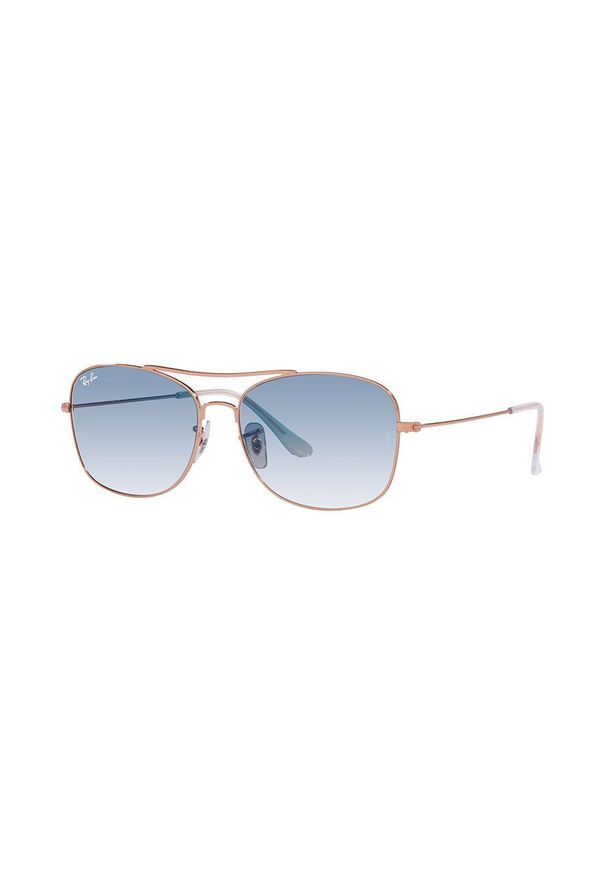 Ray-Ban okulary przeciwsłoneczne 0RB3799 kolor niebieski. Kształt: owalne. Kolor: niebieski