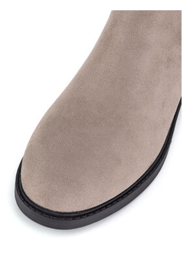 Clara Barson Botki WFA2800-1 Beżowy. Kolor: beżowy. Materiał: materiał
