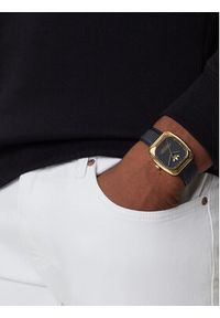Adidas - adidas Zegarek Retro Wave One AOSY24528 Czarny. Kolor: czarny. Materiał: skóra. Styl: retro #4