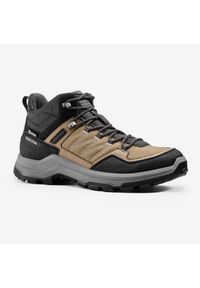 quechua - Buty turystyczne męskie Quechua MH100 wodoodporne. Materiał: syntetyk, kauczuk. Szerokość cholewki: normalna. Sport: turystyka piesza #1
