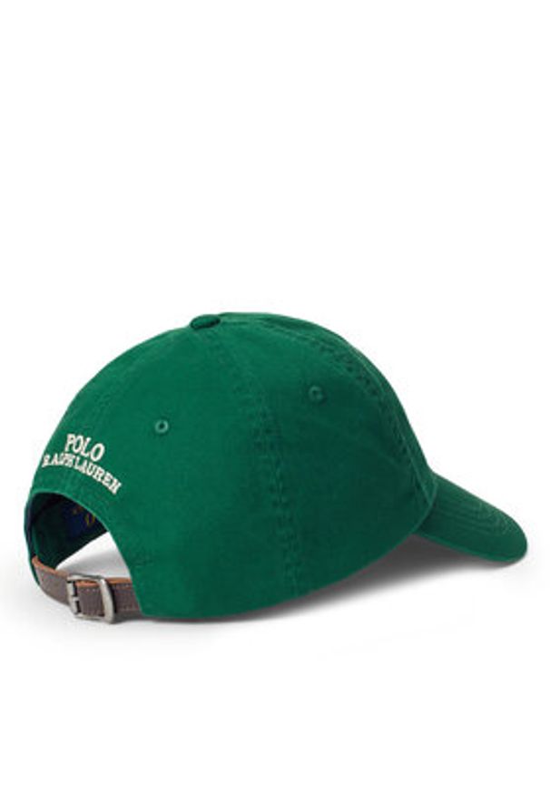 Polo Ralph Lauren Czapka z daszkiem 211A87349002 Zielony. Kolor: zielony. Materiał: bawełna