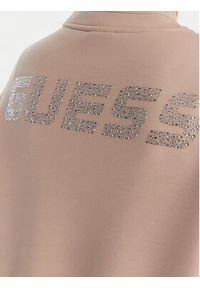 Guess Bluza 169845 Beżowy Classic Fit. Kolor: beżowy. Materiał: wiskoza #4