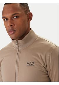 EA7 Emporio Armani Dres 8NPV65 PJHCZ Beżowy Regular Fit. Kolor: beżowy. Materiał: syntetyk #6