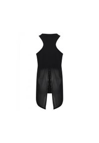 TOMBO - Damski top z odkrytymi plecami Tombo. Kolor: czarny. Sport: fitness