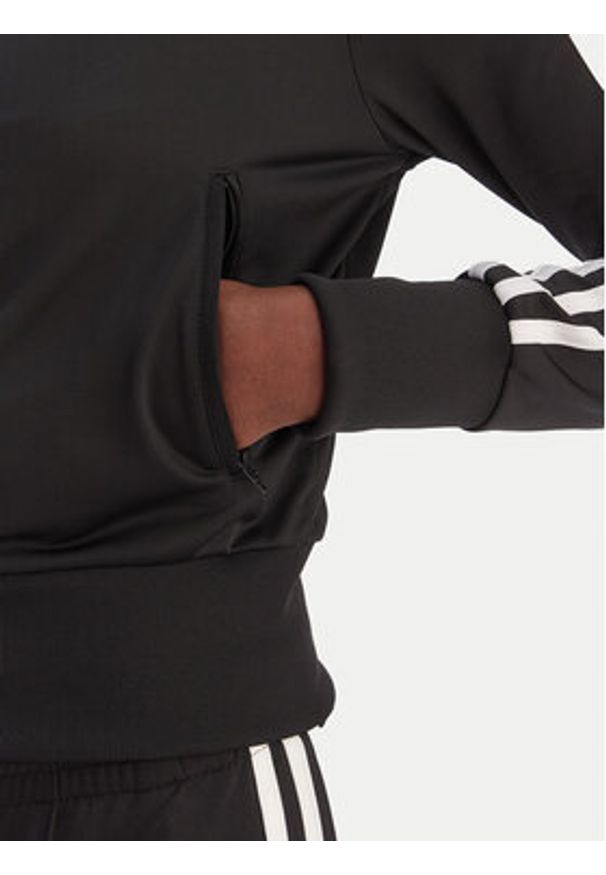 Adidas - adidas Bluza Firebird Classic KD7981 Czarny Regular Fit. Kolor: czarny. Materiał: syntetyk