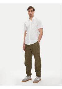 Mustang Koszula Gilroy 1016251 Biały Slim Fit. Kolor: biały. Materiał: bawełna #3
