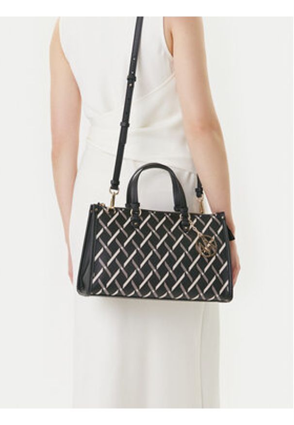 Armani Exchange Torebka XW000400 AF17155 MC043 Czarny. Kolor: czarny. Materiał: skórzane