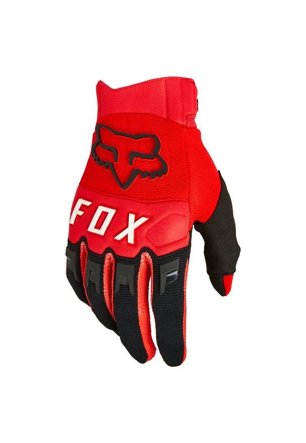 Rękawice rowerowe Fox Racing Dirtpaw Fluorescent Red. Kolor: czarny, czerwony, wielokolorowy