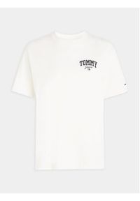 Tommy Jeans T-Shirt New Varsity DW0DW16446 Biały Relaxed Fit. Kolor: biały. Materiał: bawełna #7