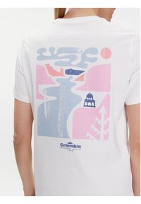 columbia - Columbia T-Shirt Boundless Beauty™ Graphic 2036573 Biały Relaxed Fit. Kolor: biały. Materiał: bawełna