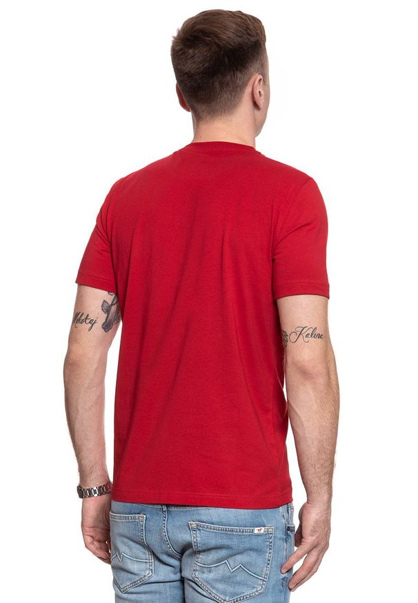 Mustang - MĘSKI T-SHIRT MUSTANG ALEX C PRINT 1009037 7202. Wzór: nadruk