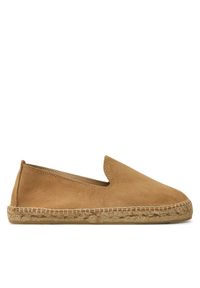 Manebi Espadryle Hamptons Flat Espadrilles M 2.8 C0 Beżowy. Kolor: beżowy. Materiał: skóra, zamsz